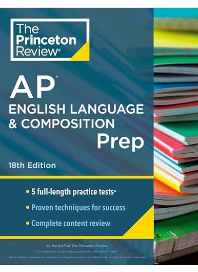 Princeton Review Ap English Language And Composition Prep 2024  - Image 1