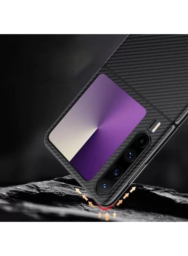 عام Case Compatible with Huawei Pura X (2025), PU Leather Ultra Thin Slim Durable Skin Friendly Protective Phone Cover for Huawei Pura X - Image 4