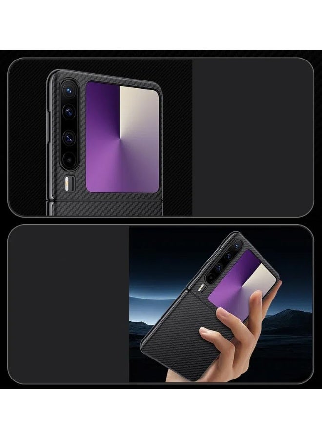 عام Case Compatible with Huawei Pura X (2025), PU Leather Ultra Thin Slim Durable Skin Friendly Protective Phone Cover for Huawei Pura X - Image 5