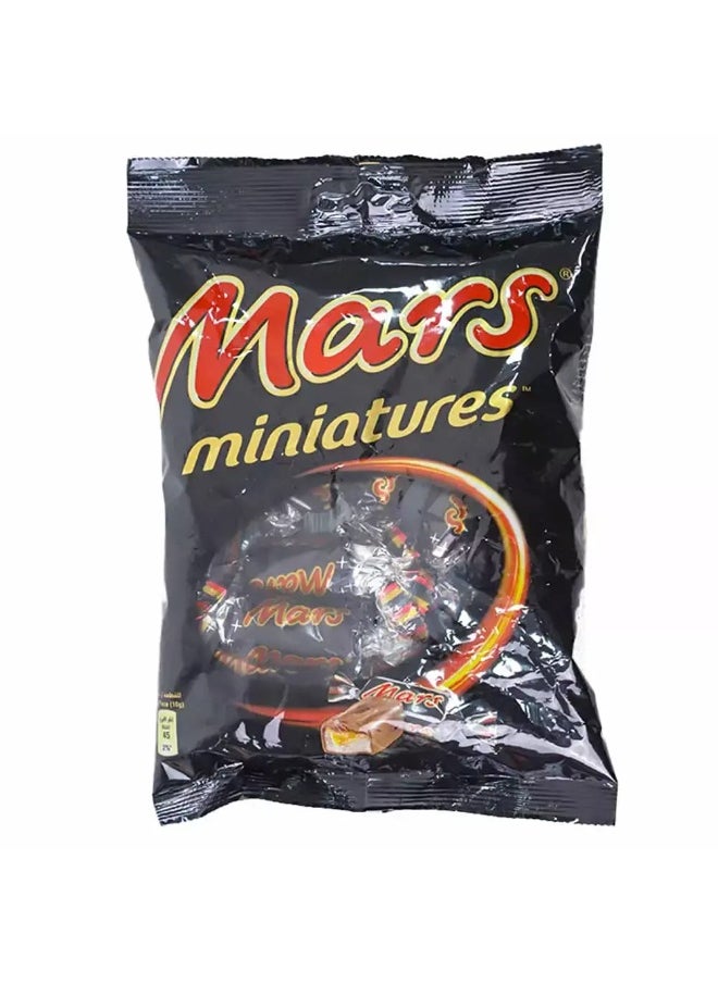 Mars Mars Miniatures Nougat and Caramel Filled Milk Chocolates, 150 gm  - Image 2