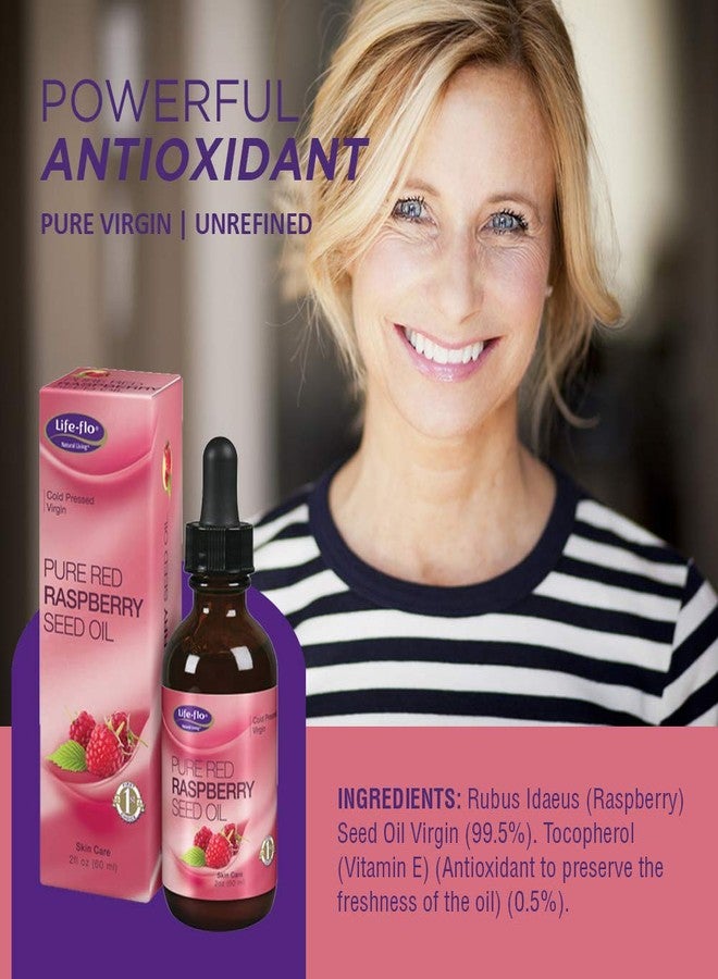 Life-flo Pure Red Raspberry Seed Oil : 55642: Oil, (Carton) 2oz - Image 2