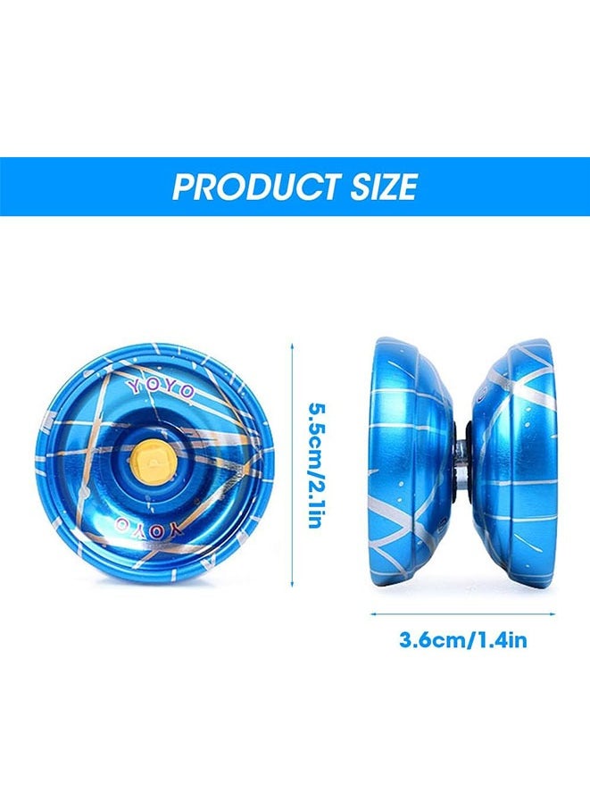 Generic - Alloy Yoyo,5Pcs Responsive Yoyo for Kids Beginners, Professional Trick Yoyo with Stable and Sturdy String, Multipack Colorful Alloy Yoyo Ball for Kids Party Favors - Image 1