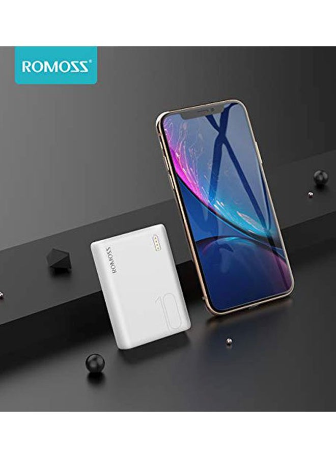 ROMOSS 10000.0 mAh Simple10 Power Bank White - Image 4