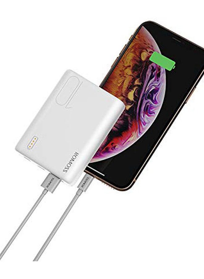 ROMOSS 10000.0 mAh Simple10 Power Bank White - Image 5