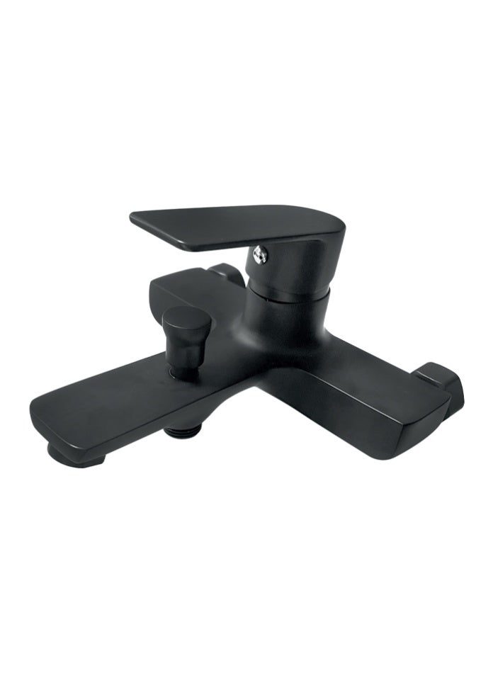 مودي خلاط حوض استحمام – هيكل من سبائك الزنك، تشطيب كروم لامع، تصميم جداري بحجم 208×180×112 مم، صنبور حمام أنيق ومتين - Image 1