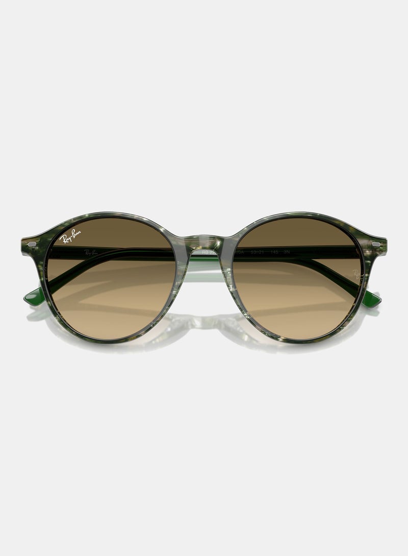 راي بان Men Full Rimmed Round Sunglasses 0RB2230 - Image 5