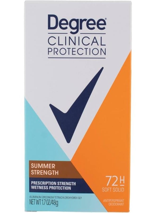 Degree Clinical Protection Anti-Perspirant & Deodorant, Summer Strength 48G - Image 2