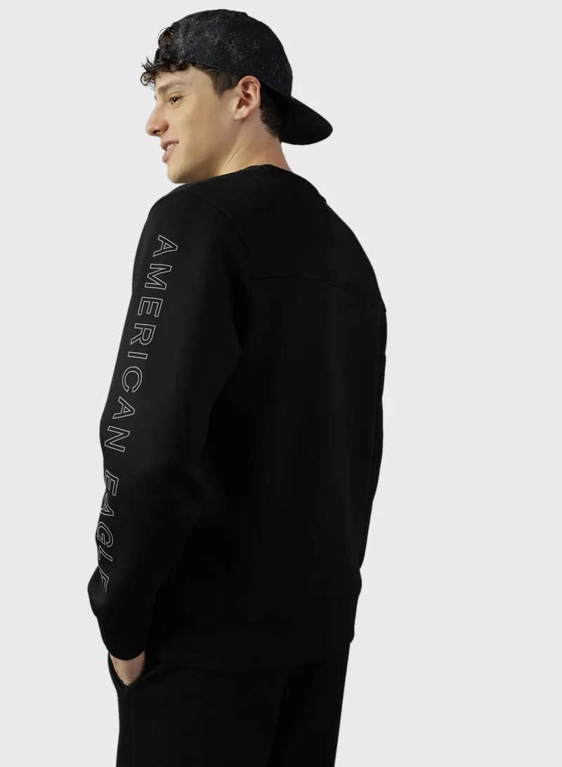 American Eagle Crew Neck Sweatshirts