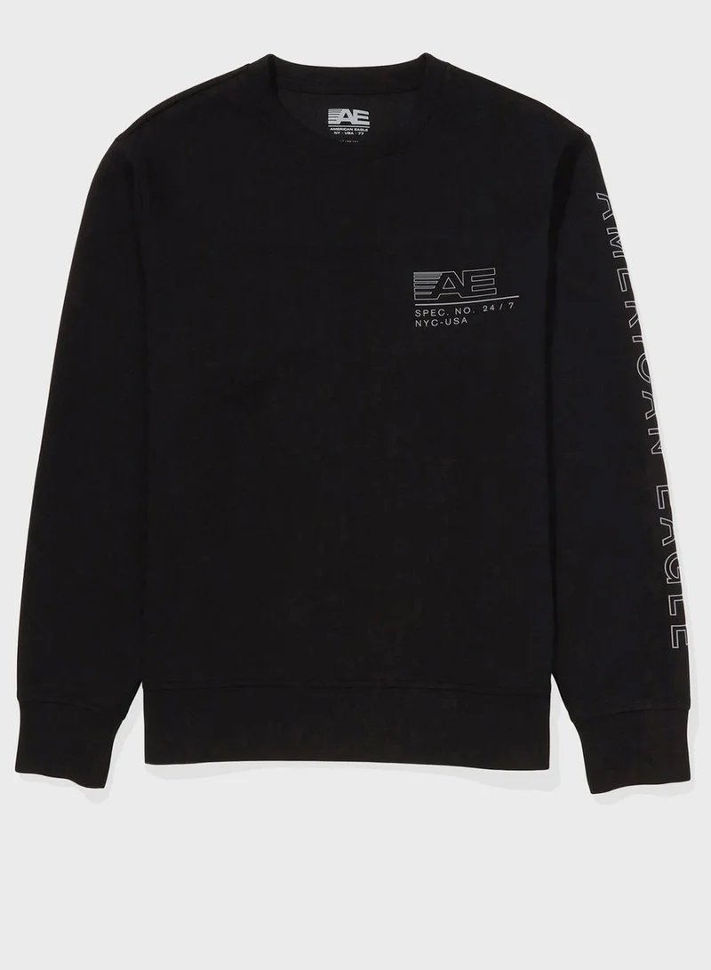 American Eagle Crew Neck Sweatshirts