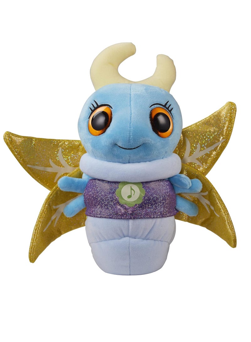 glowiest GLOWIES - Fireflies Nightlight (3 Lullabies, 2 Sounds) - Blue Plush - Image 4