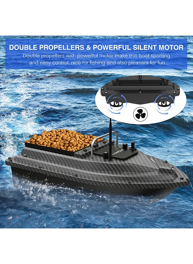 Generic GPS Fishing Bait Boat with Large Bait Container Automatic Bait Boat with 400-500M Remote Range  - Image 3