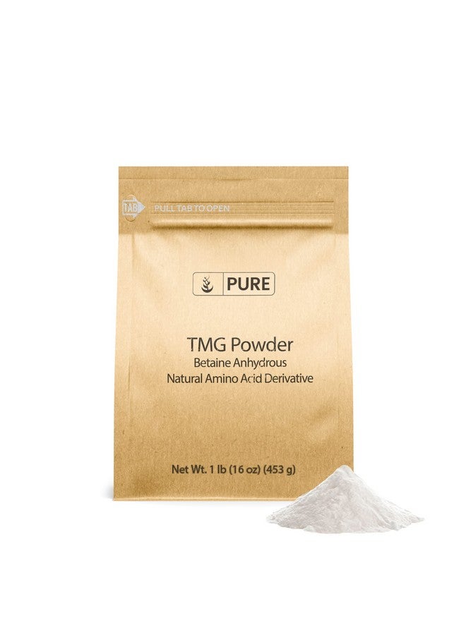 Pure Original Ingredients Trimethylglycine (1lb) TMG Powder, Vegan, Gluten-Free - Image 1