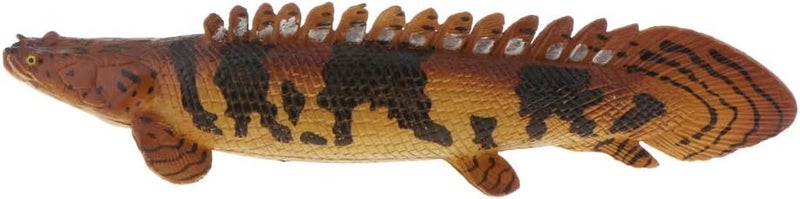 كلاراكو مجسمات حيوانات بحرية ثابتة واقعية، شخصيات مخلوقات بحرية نابضة بالحياة، ألعاب تعليمية للأطفال - سمكة ديناصور مرقطة - Image 1