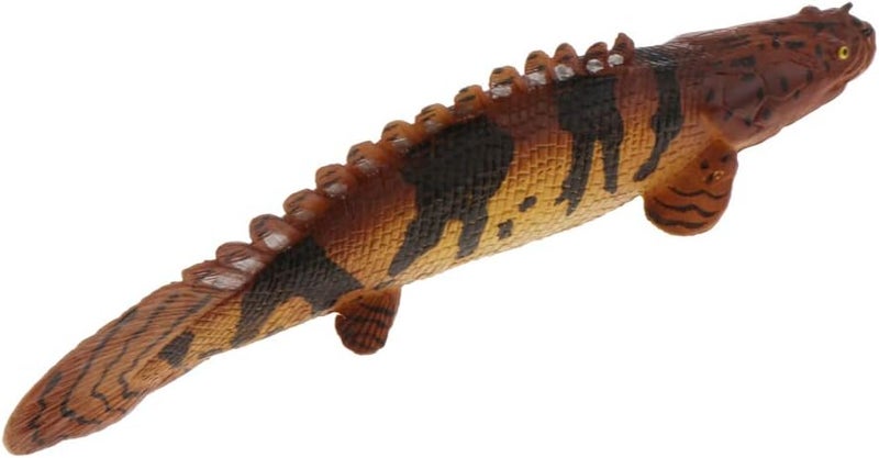 كلاراكو مجسمات حيوانات بحرية ثابتة واقعية، شخصيات مخلوقات بحرية نابضة بالحياة، ألعاب تعليمية للأطفال - سمكة ديناصور مرقطة - Image 4