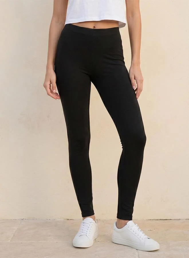 سبلاش فيڤ Fav Pack of 2 Elasticated Waist Full Length Leggings