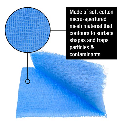 TCP Global Pure Blue Superior Tack Cloth, 144-Pack, Automotive & Woodworking, Dust/Stain/Paint Rags, Tac Cloth for Autobody - Image 5