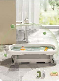 Foldable Baby Bathtub With Mat, Water Thermometer And Drainage Hole, Portable And Durable Foldable Baby Bathtub, 3 Foldable Basins, Suitable For Newborns 0-36 Months - pzsku/Z1DE5F9455D1B1BA59003Z/45/_/1738994286/3b12f514-e441-4e74-8c2a-86ccc443e37e