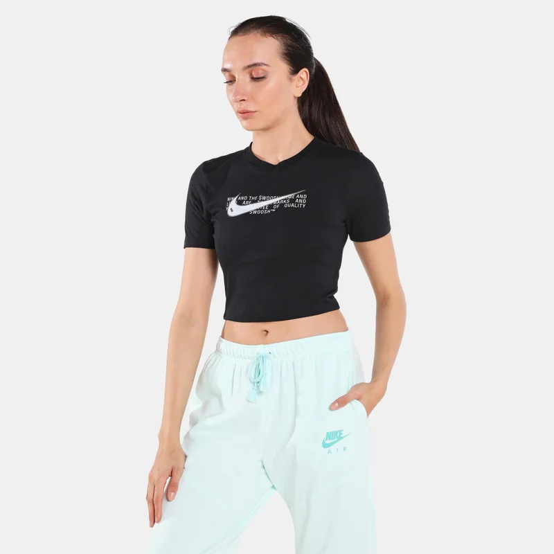 Nike Women's Sportswear Swoosh Slim Crop Top
