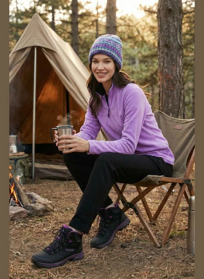 ليلا جاكيت نسائي ليلا بقصة ضيقة ناعم ومقاوم للتكوير بسحاب نصفي من الفليس