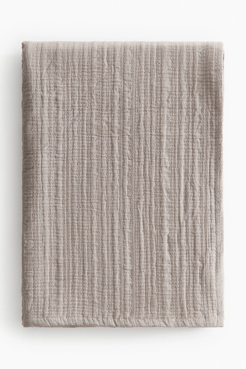 H&M Cotton muslin bedspread