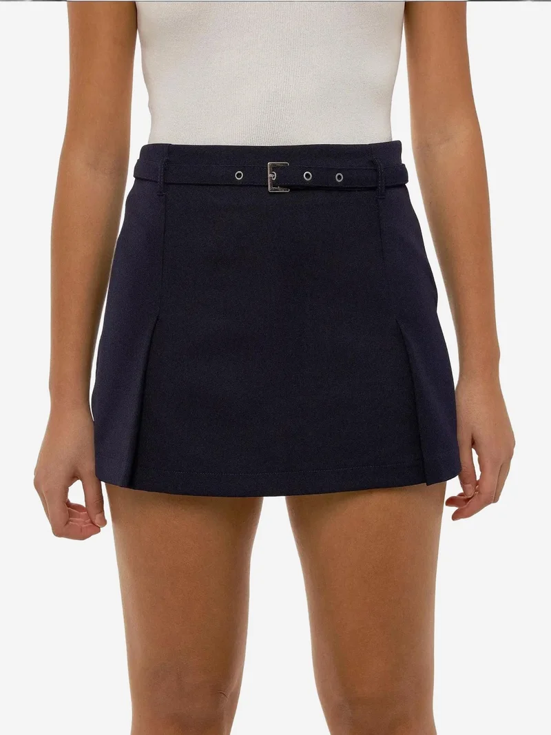 HICCUP Belted Mini Skorts