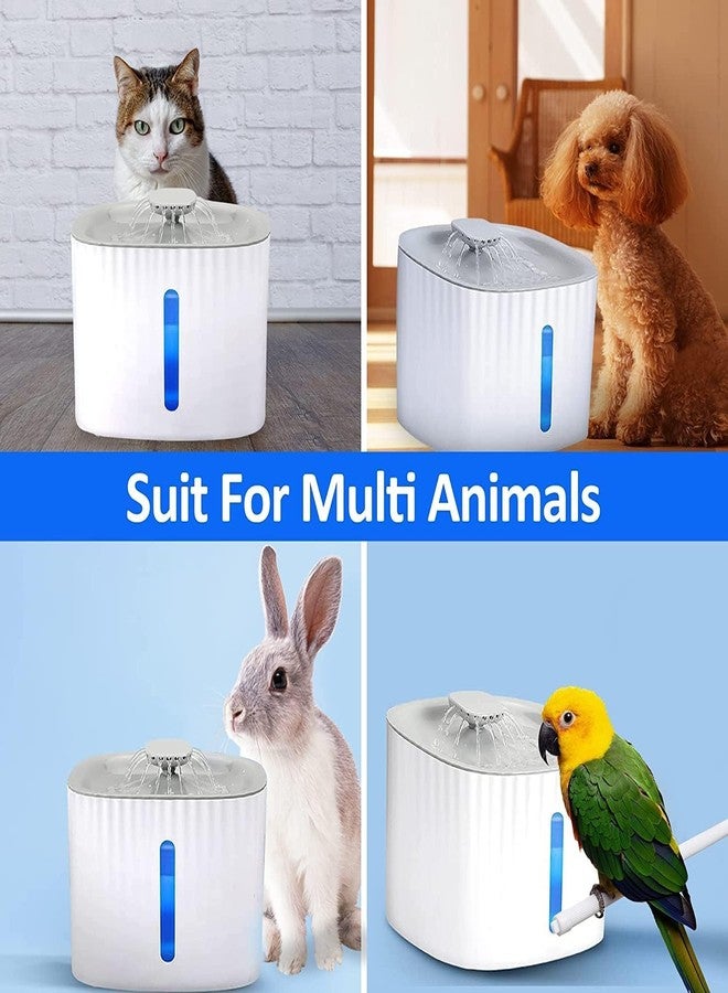 THE DDS STORE Cat Water Fountain, Pet Fountain Water Filter for Cat Dog Water Drinking, 3L Automatic Pet Water Dispenser Healthy & Hygienic Drinking Bowl Super Quiet for Cats, Dogs, Multiple Pets - Image 2