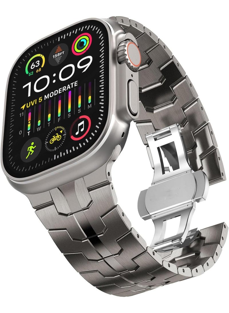 Y&D For Apple Watch 42mm 44mm 45mm 49mm Metal Strap - Image 4