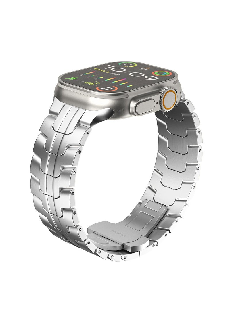 Y&D For Apple Watch 42mm 44mm 45mm 49mm Metal Strap - Image 2