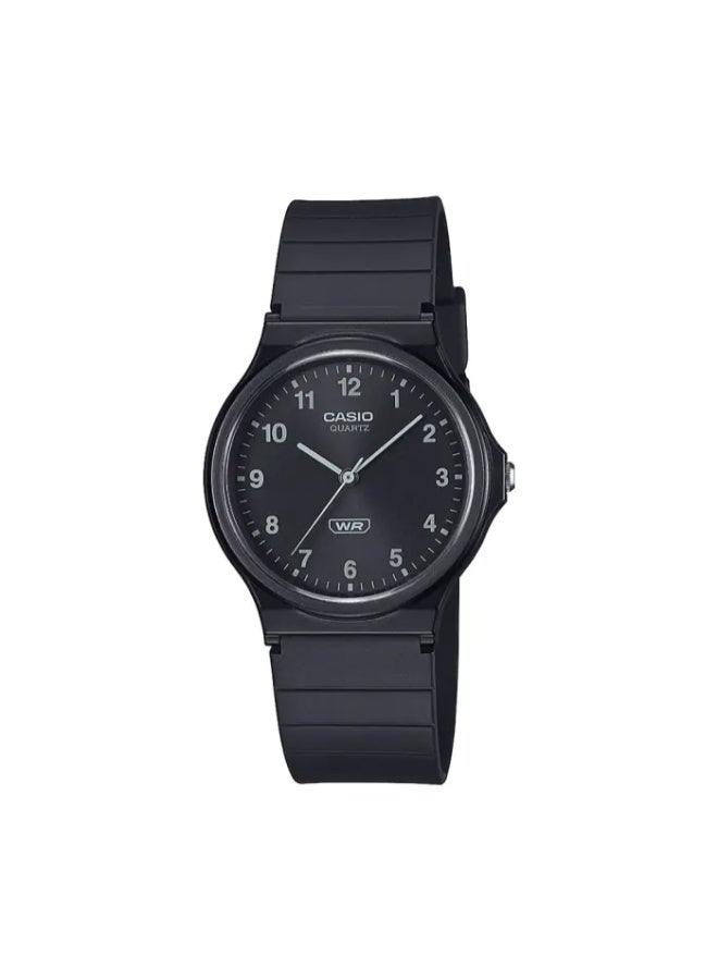 كاسيو ساعة يد للجنسين بحركة كوارتز بحزام راتنج -- - . مم - Image 1