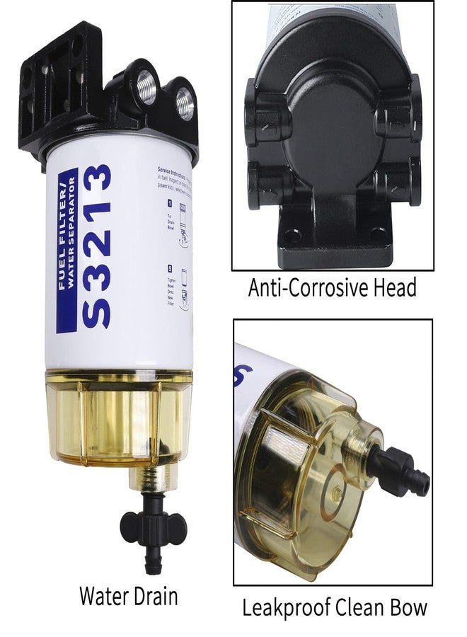 CARMOCAR Water Separating Fuel Filter System for outboard Motors (1cm NPT, Composite) - Image 4