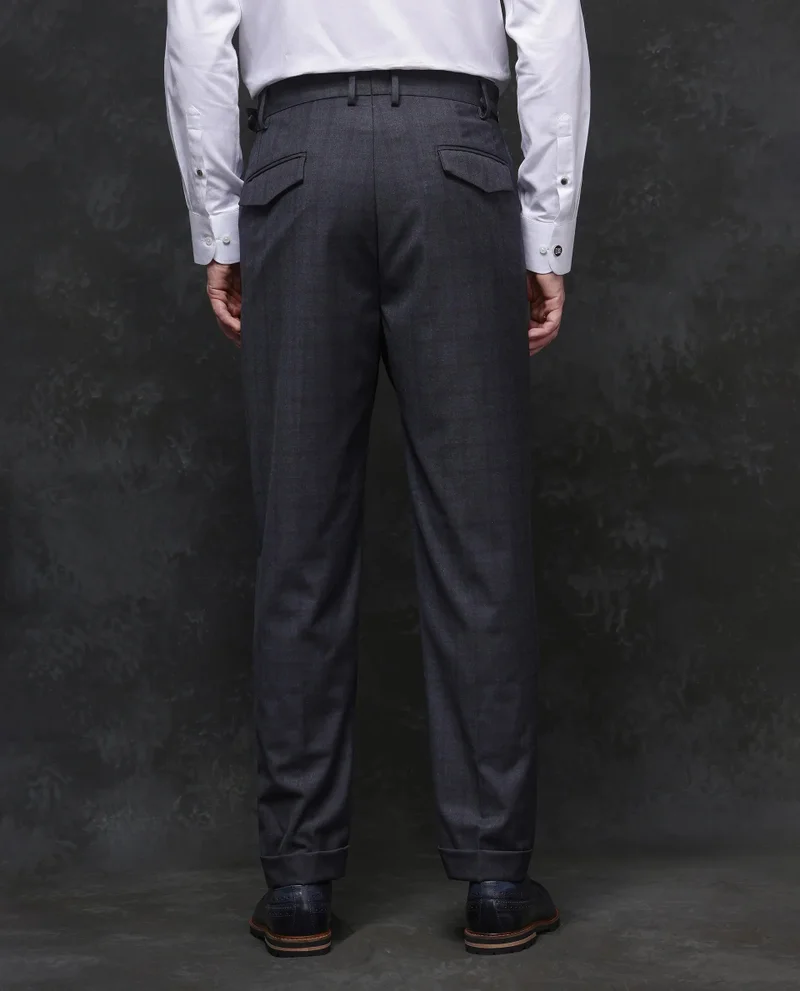 Rare Rabbit Men's Checked Trousers