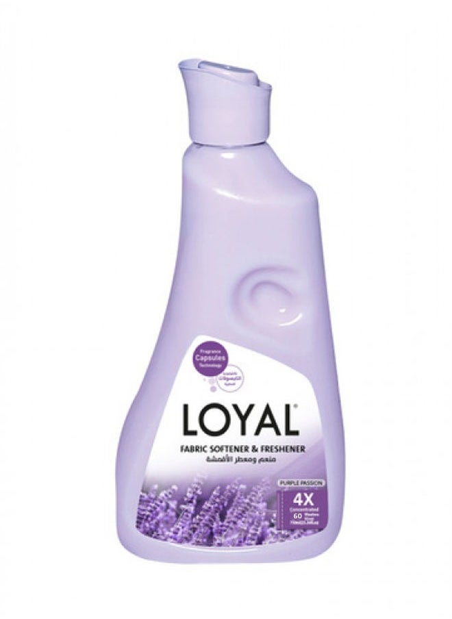loyal Fabric Softener & Freshener Concentrated/Purple Passion/60 Washes/1500ml  - Image 1