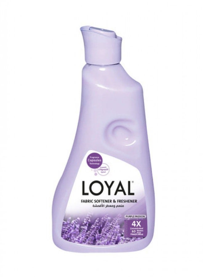 loyal Fabric Softener & Freshener Concentrated/Purple Passion/60 Washes/1500ml - Image 1