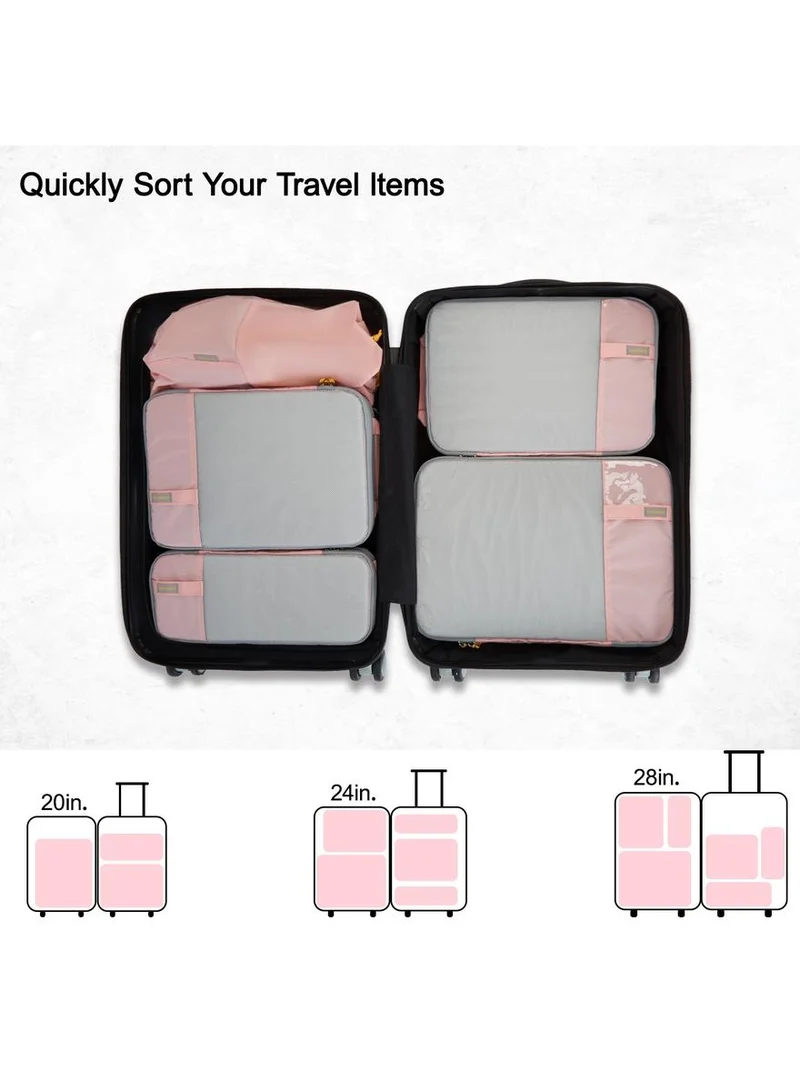 باج سمارت حقائب تنظيم الملابس المضغوطة ٦ قطع