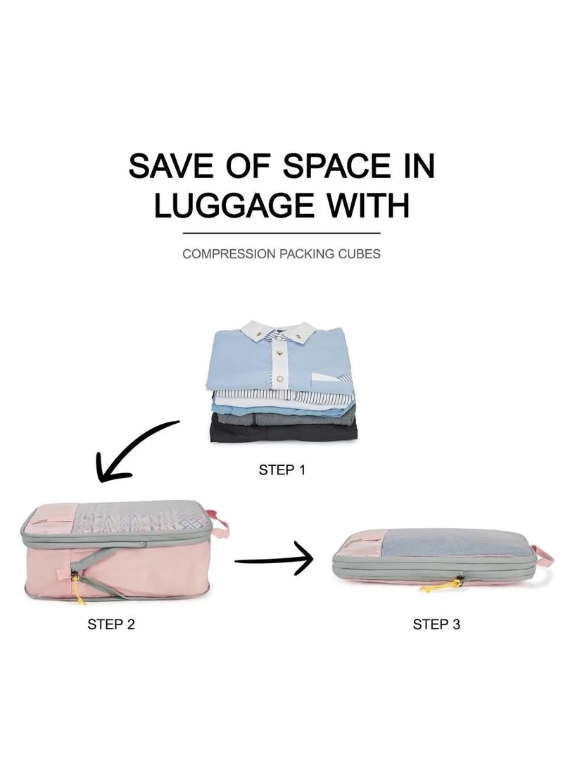 BAGSMART BAGSMART Compression Packing Cubes 6 PCS