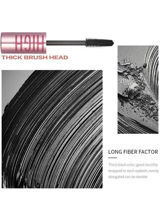 pudaier Mascara, Volumizing And Lengthening Mascara, Washable Formula With Plant Extract And Fibres, Lash Sensational Sky High, Black Black - Image 5