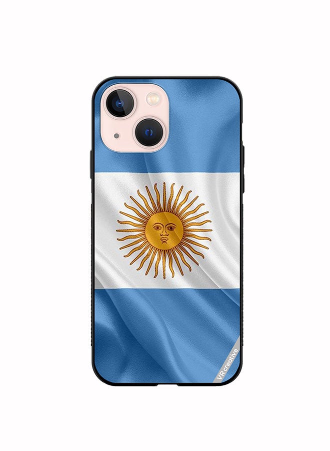 VR CREATIVE Protective Case Cover For Apple iPhone 13 mini Argentina Design Multicolour - Image 1