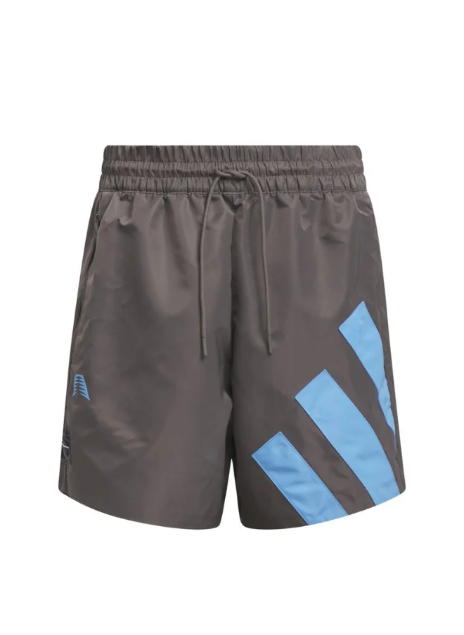 Adidas adidas AE FOUN SHORT Brown Originals Men SHORTS