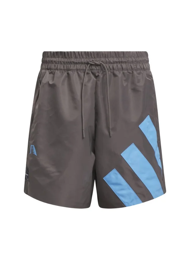 Adidas adidas AE FOUN SHORT Brown Originals Men SHORTS