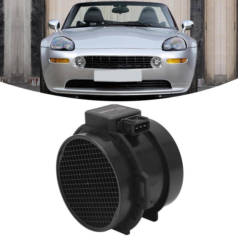 جهاز قياس تدفق الهواء الكتلي (Mass Air Flow Sensor Meter)، مناسب لسيارات طراز Z3 من السلسلة 5 (موديلات 2000–2003)، يحل محل القطعة الأصلية رقم 13627567451. يتميز بدقة قياس عالية ومادة ABS متينة. - Image 3