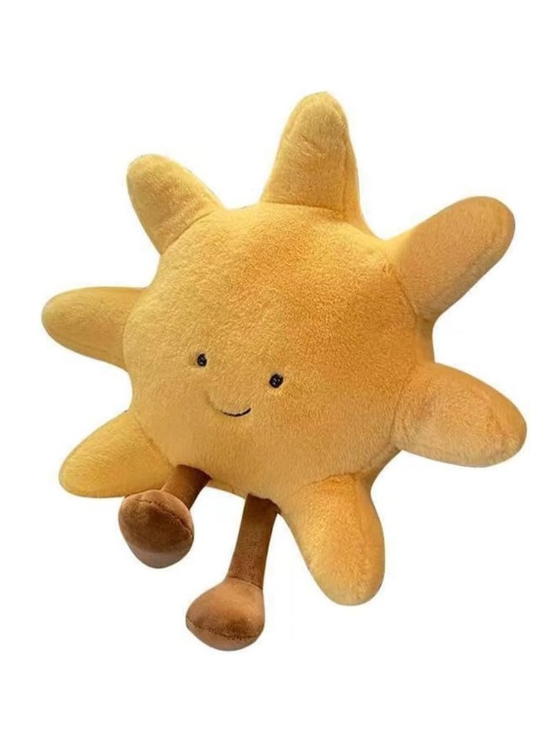 general Sun-shaped, funny, sun and moon plush toys, plush dolls, room decoration toys, children's gifts (28cm) - Image 1