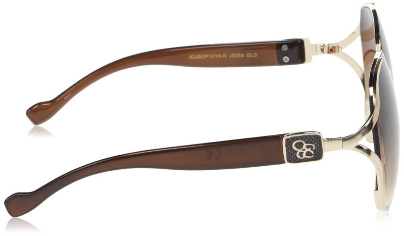 Jessica Simpson Women's J5254 Oversized Metal Square Sunglasses with UV400 Protection - Glamorous Lightweight Sunglasses for Women, 64mm - Image 3