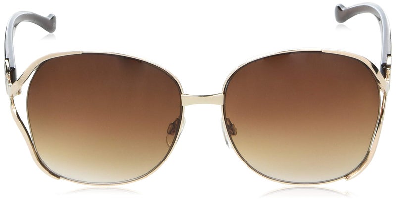 Jessica Simpson Women's J5254 Oversized Metal Square Sunglasses with UV400 Protection - Glamorous Lightweight Sunglasses for Women, 64mm - Image 2