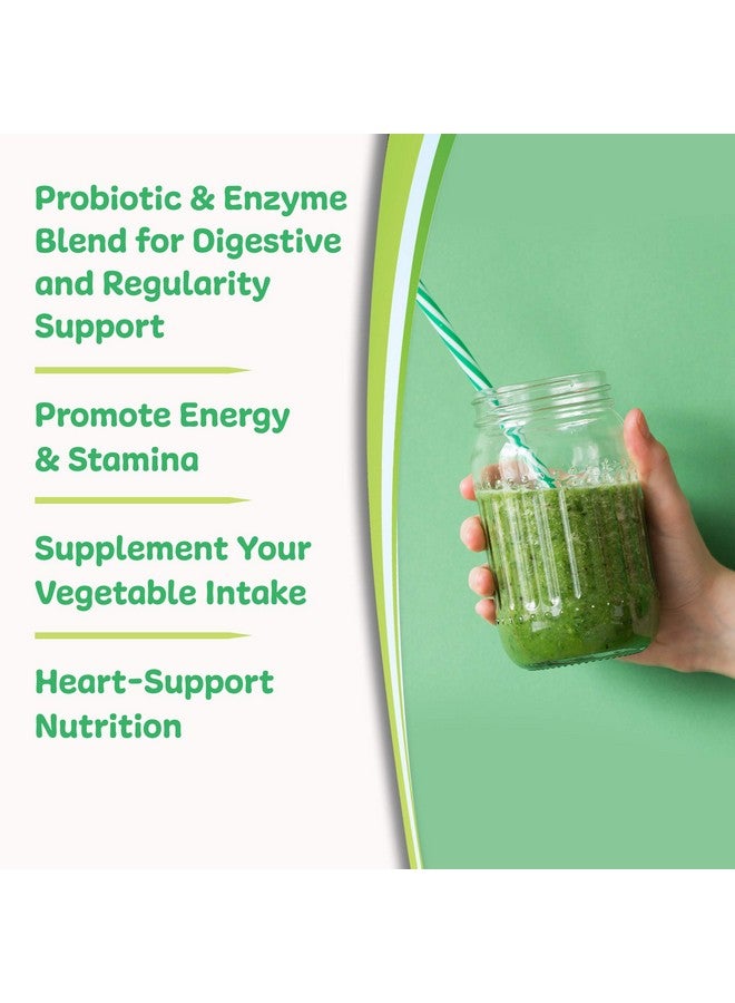 نيو فايتالتي مسحوق سوبر فود رويال جرينز من نيو فيتاليتي | مسحوق خضروات صحي مع البروبيوتيك والإنزيمات ومضادات الأكسدة وعشب القمح والخضراوات 10.75 أونصة (إمدادات لمدة 30 يومًا) - Image 5