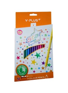 Wooden Color Pencil Pack of 18 Pcs - pzsku/Z1DE7249245D960B0774DZ/45/_/1711524622/02866ed2-895e-4c20-8776-ea82dba1722d