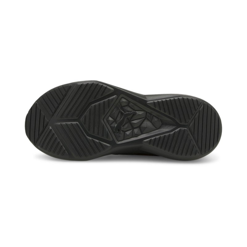 PUMA Softride Enzo NXT Kids Unisex Black Trainers - Image 4