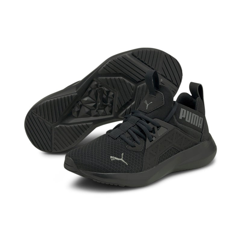 PUMA Softride Enzo NXT Kids Unisex Black Trainers - Image 2