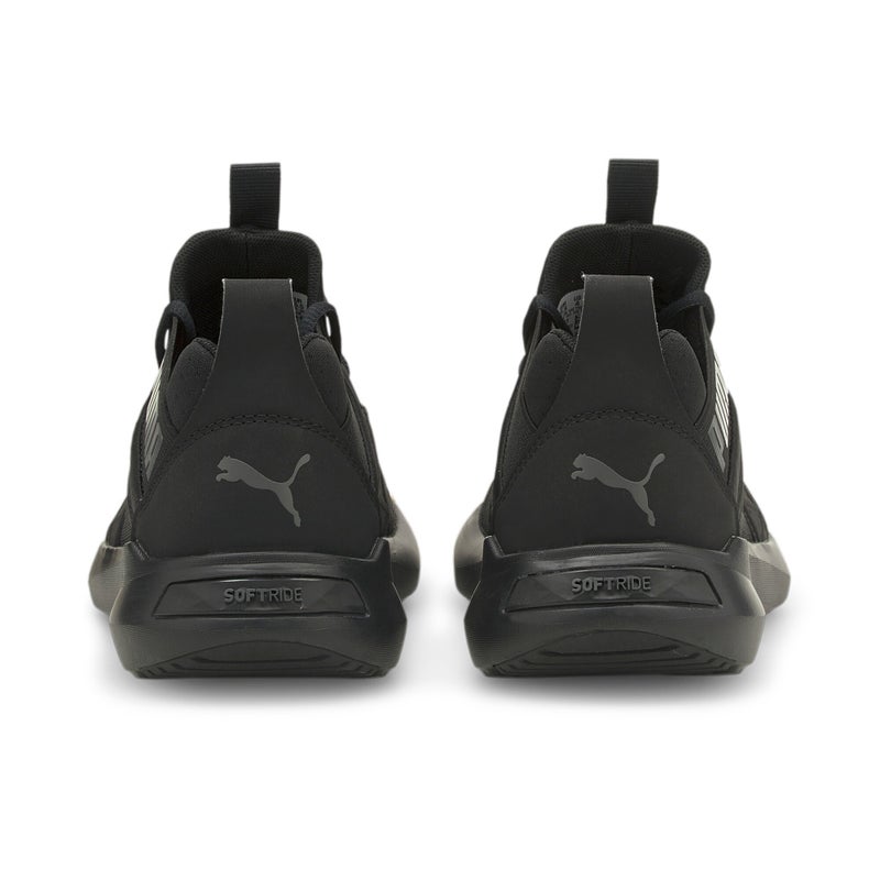 PUMA Softride Enzo NXT Kids Unisex Black Trainers - Image 3