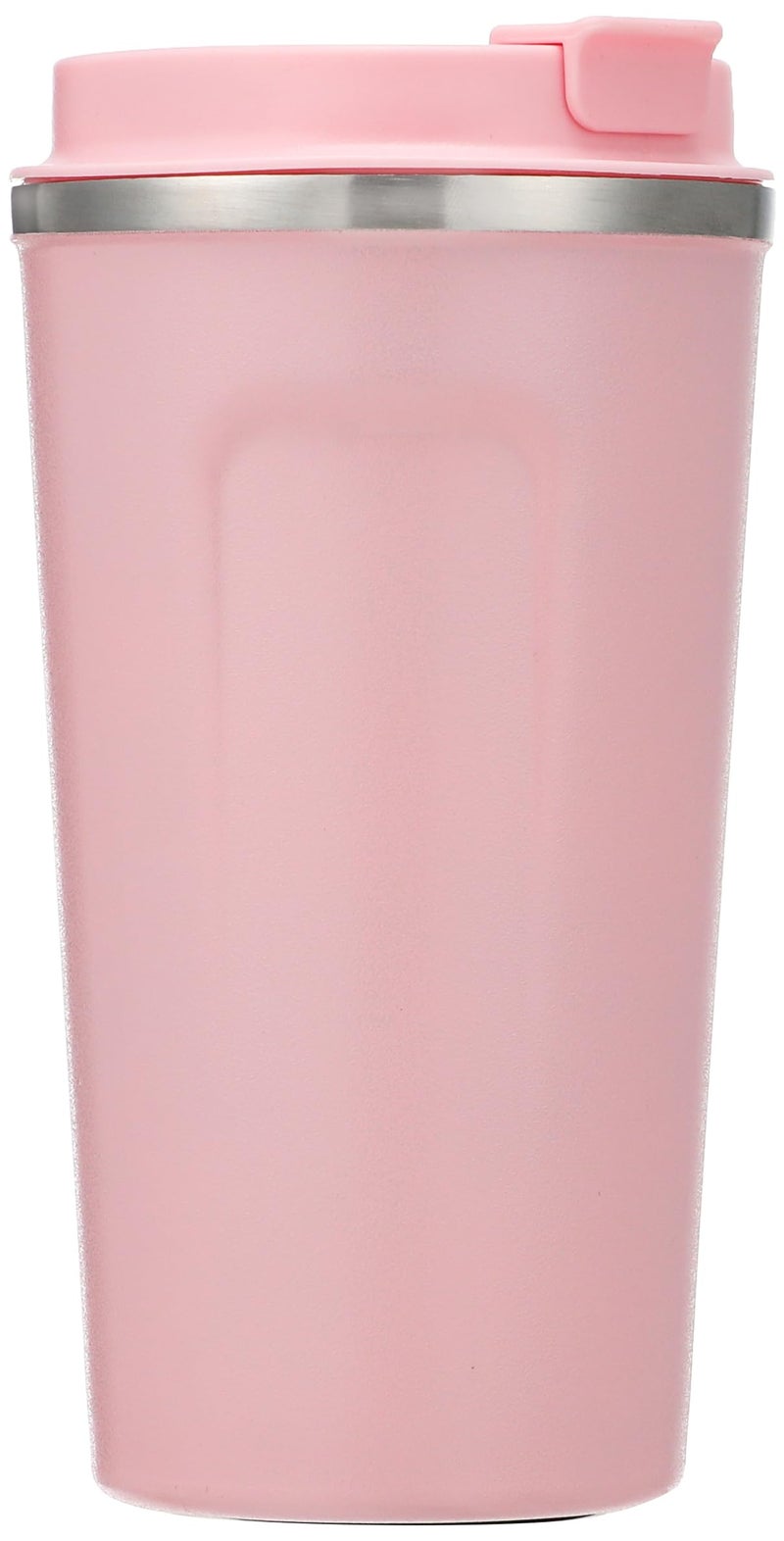 HOOR Ahoor Stainless Steel Thermal Mug, 18 Ounce - Pink and Silver - Image 2