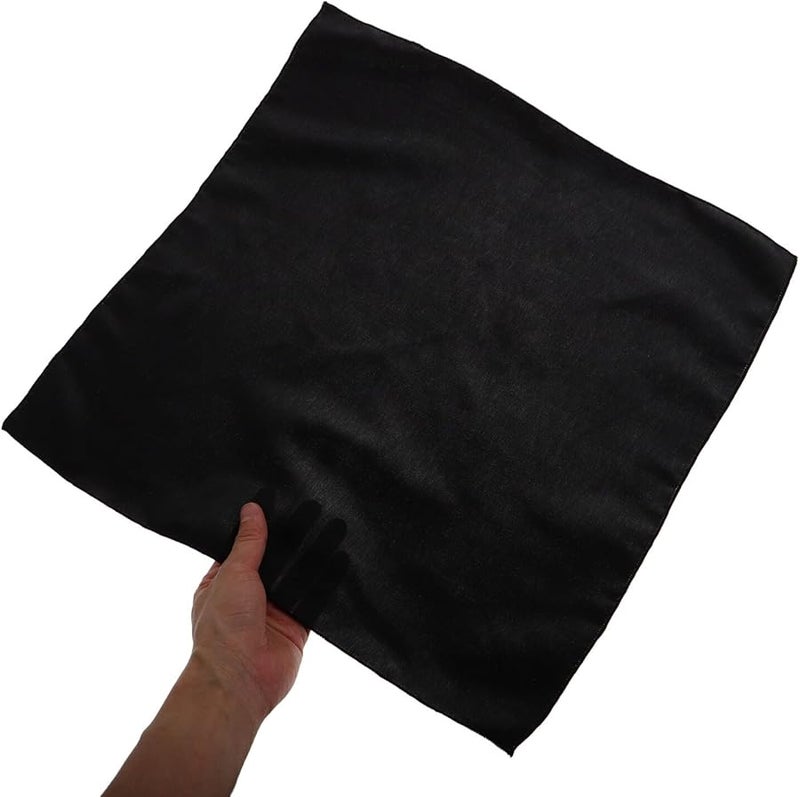 Black Cloth Napkins 12 Pack Washable Reusable for Wedding Banquet Party Table Decoration - Image 5